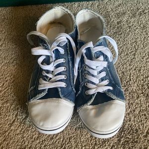Denim sneakers